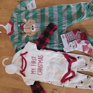 Festive Baby Christmas Outfit Set